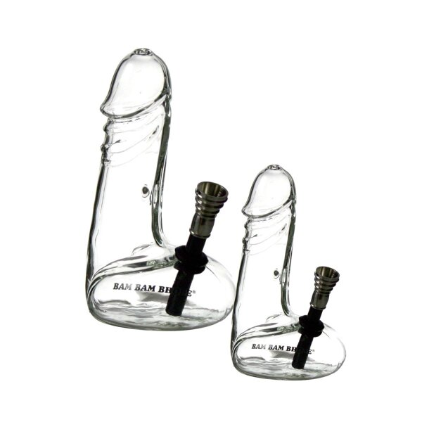 Bong de cristal "La Polla"