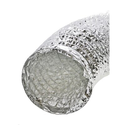 Tubo de aire de aluminio 203mm 1m