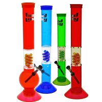 Bud Boy Bong de acrílico con percolador