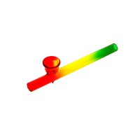 Pipa de Cristal Rasta Kawumm 11cm
