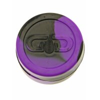 Grace Glass recipiente de silicona XL Lila-Negro