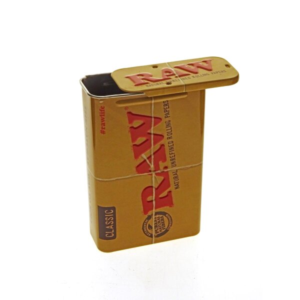 Estuche de cigarrillos y tabaco RAW Slide Top