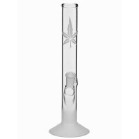 Sand Leaf bong de cristal 26cm - arenado