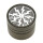 Thorinder Grinder con ventana negro / plata Mini
