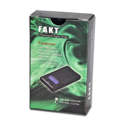 FAKT Diseño de teléfono móvil Balanza digital 500g