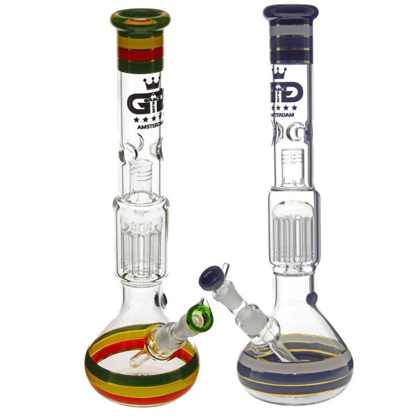 Bong de vidrio Grace Glass con perc de 10 brazos