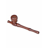 Tubo de madera con recipiente de rosca de 15 cm - Esfera
