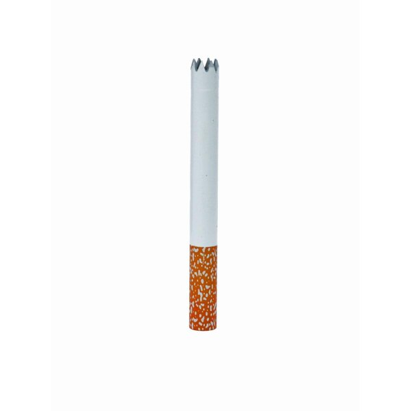 Pipa camuflaje "cigarrillo" con ayuda de relleno