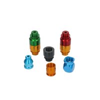 Pipa metalica multicolor 95 mm