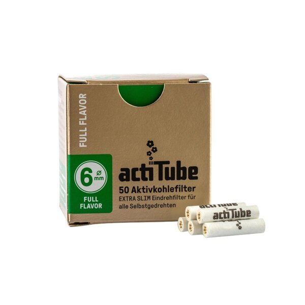 actiTube filtros de carbón activado - 10 filtros 50 uds