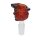 Cabeza de cristal "Pirata" 14,5