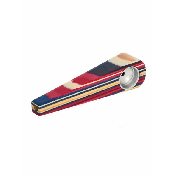 Pipa de madera de colores