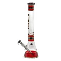 Grace Glass Classic Beaker 18,8 - rojo