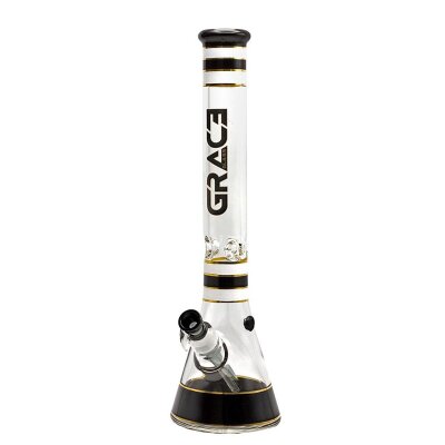 Grace Glass Classic Beaker 18,8 - negro