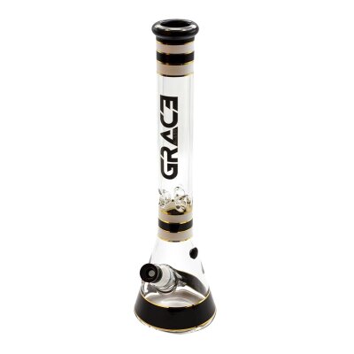 Grace Glass Classic Beaker 18,8 - negro