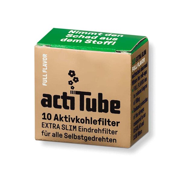 actiTube filtros de carbón activado - 10 filtros 10 uds