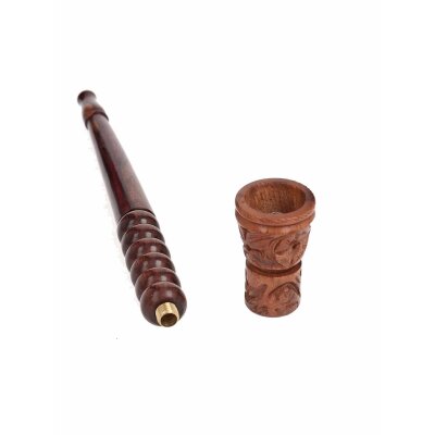 Tubo de madera para filtro de carbón activado de 8 mm