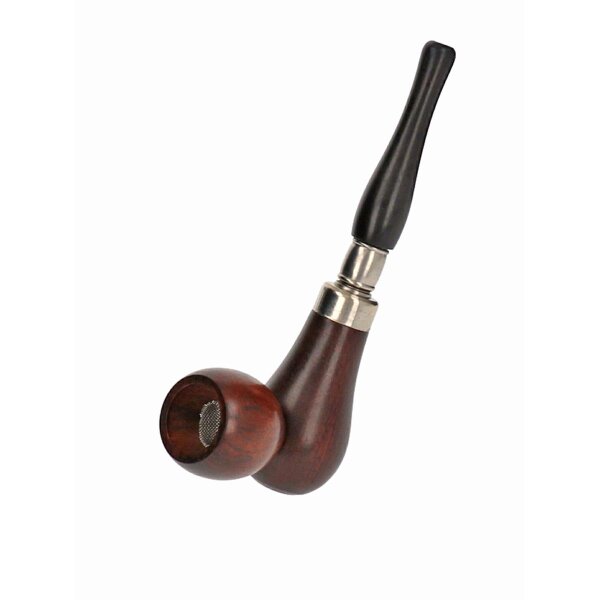 Pipa de madera de pie 13cm