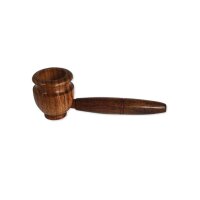 Pipa de Palo de Rosa con Cabeza Grande 7cm