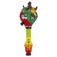 Bong+  máscara de gas  Rasta