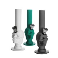 Bong calavera acrílica pequeña 15cm