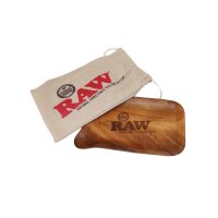 Bandeja de mezcla de madera RAW con relleno
