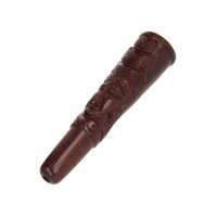 Shillum de madera tallada de 10,5 cm