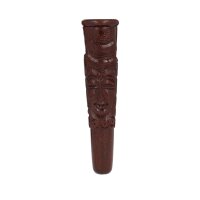 Shillum de madera tallada de 10,5 cm