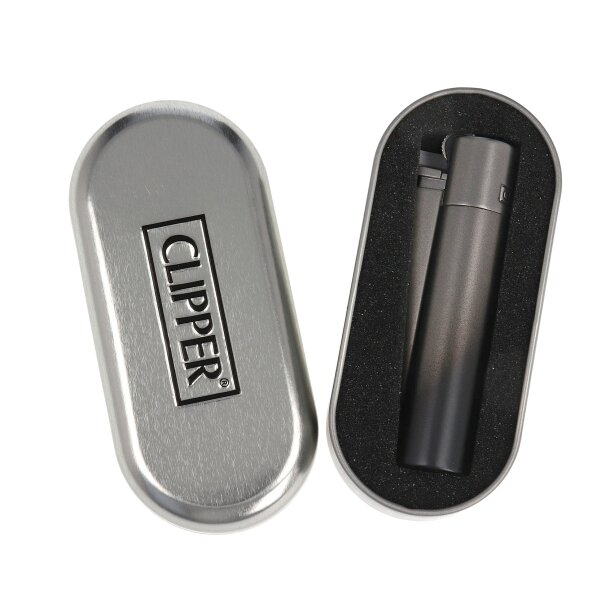 Clipper Metal Negro Gradiente + Funda