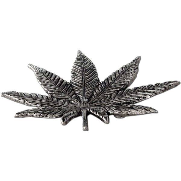Porta-incienso "hoja de cannabis"