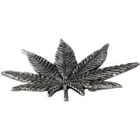 Porta-incienso "hoja de cannabis"