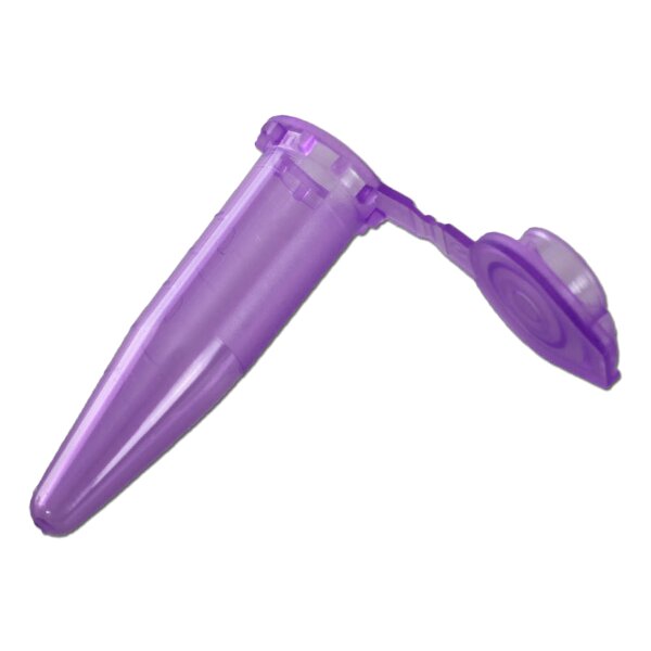 Tubo de microcentrífuga 0,5ml violeta