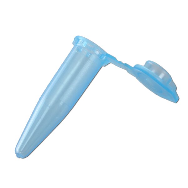 Tubo de microcentrífuga 0,5ml azul