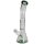 Bong de hielo Black Leaf con doble perc 31 cm