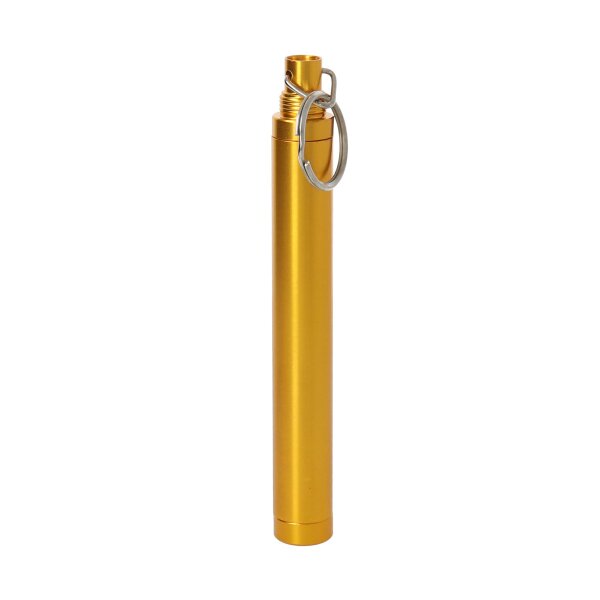 Funda para cigarrillos llavero oro