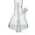 Bong de vidrio Clear Beaker 20 cm