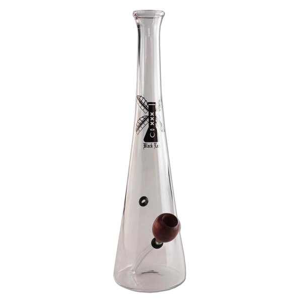 Bong holandesa de hoja negra Windmill de 39 cm.