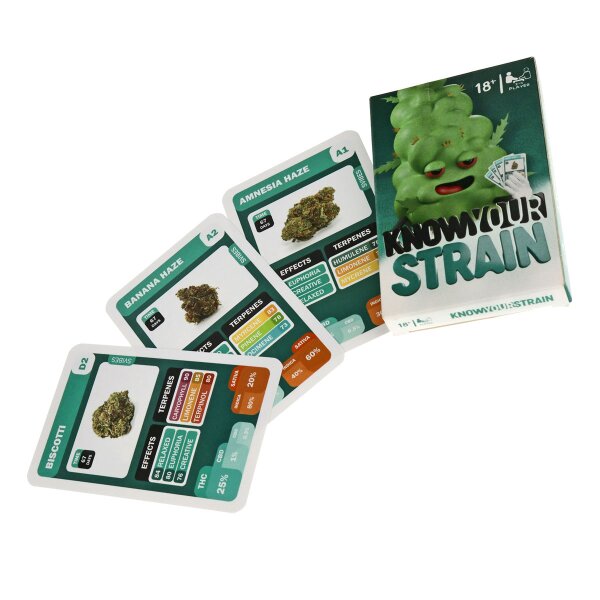 Juego de cartas SVIBES® Cannabis Quartett