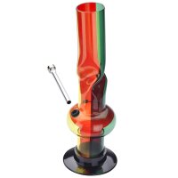 Champ High Twist Rasta Bong de Hielo de Acrílico 31cm