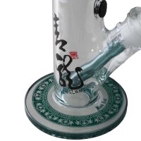 Bong de percolador Qinglong de Black Leaf de 49 cm. cilindro