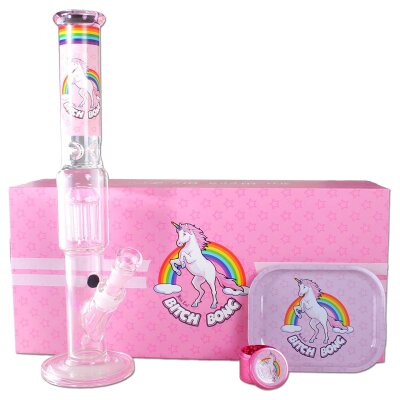 Bong en caja Bitch Bong de Black Leaf Cilindro