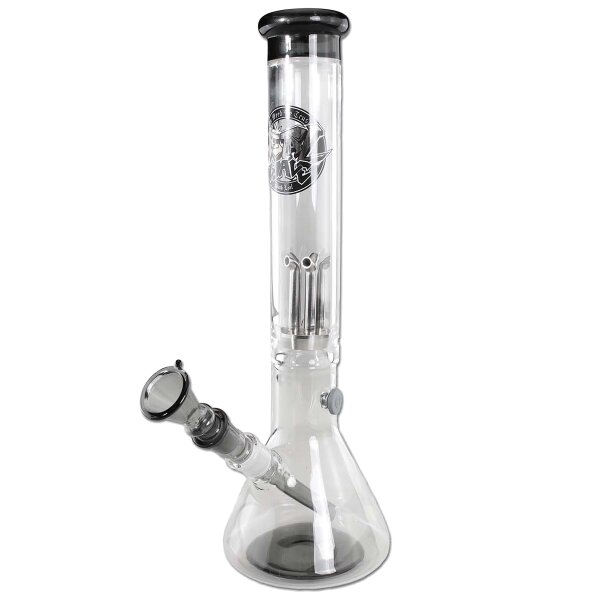 Hoja Negra Ola de Metal 38 cm Pistón