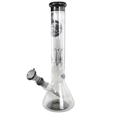 Hoja Negra Ola de Metal 38 cm Pistón