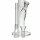 Bong de vidrio cilíndrico 42 cm 18,8 mm