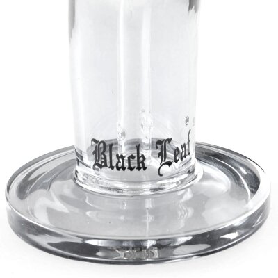 Black Leaf bong de vidrio JL verde