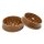 Grinder de plástico de cáñamo de 2 piezas