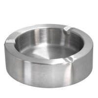 Cenicero de acero inoxidable de 9 cm