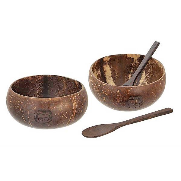 Set de Cuencos de Coco con Cucharas – Grannys World