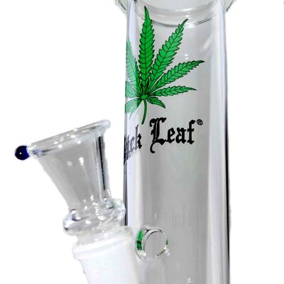 Bong cilíndrico Black Leaf Leaf 29 cm