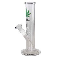Bong cilíndrico Black Leaf Leaf 29 cm